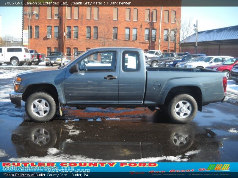 Stealth Gray Metallic / Dark Pewter 2006 GMC Canyon SL Extended Cab