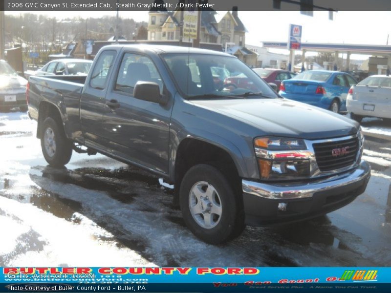 Stealth Gray Metallic / Dark Pewter 2006 GMC Canyon SL Extended Cab