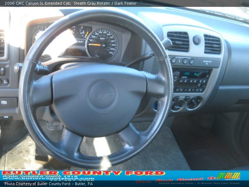 Stealth Gray Metallic / Dark Pewter 2006 GMC Canyon SL Extended Cab