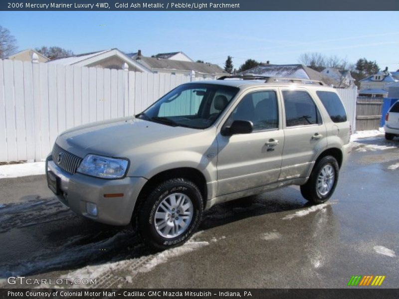 Gold Ash Metallic / Pebble/Light Parchment 2006 Mercury Mariner Luxury 4WD