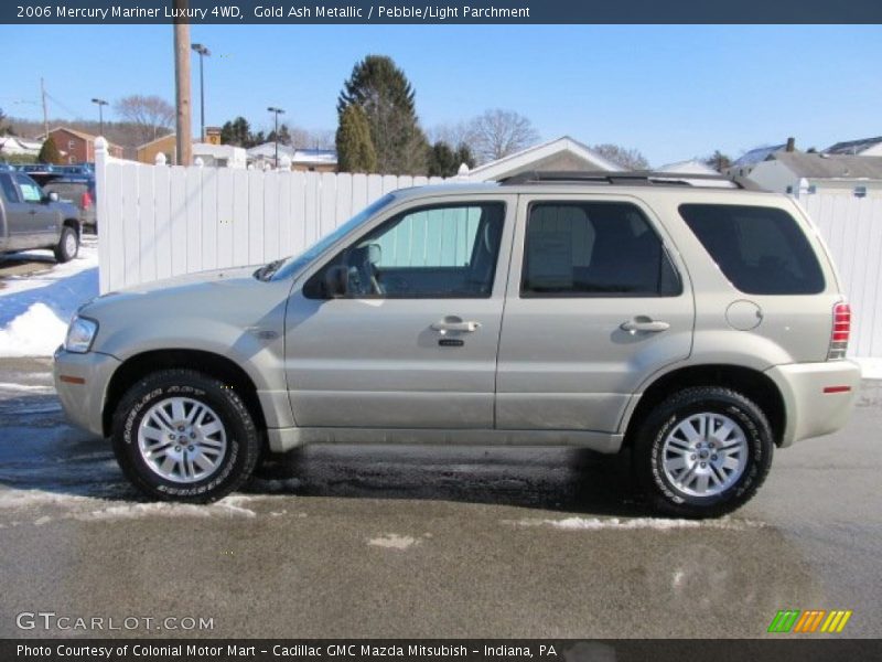 Gold Ash Metallic / Pebble/Light Parchment 2006 Mercury Mariner Luxury 4WD