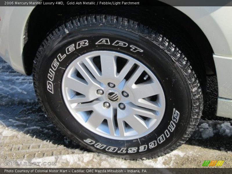 Gold Ash Metallic / Pebble/Light Parchment 2006 Mercury Mariner Luxury 4WD