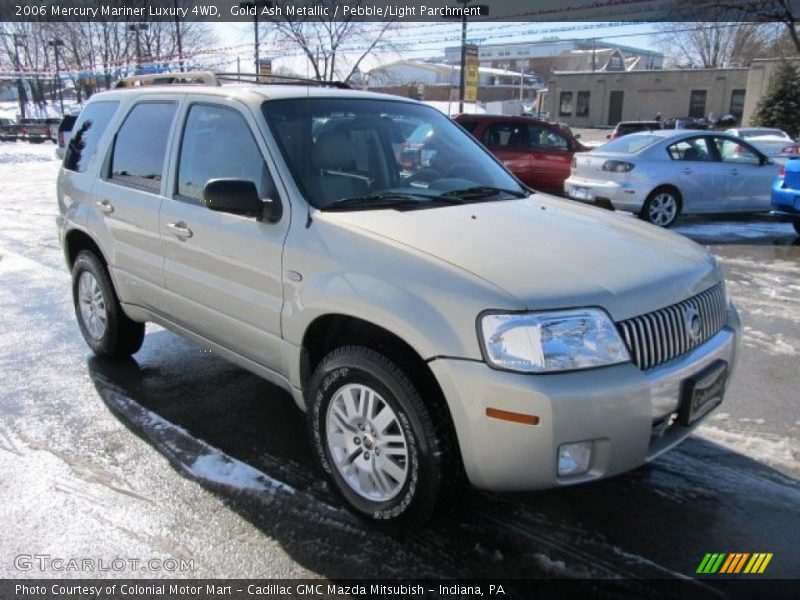 Gold Ash Metallic / Pebble/Light Parchment 2006 Mercury Mariner Luxury 4WD