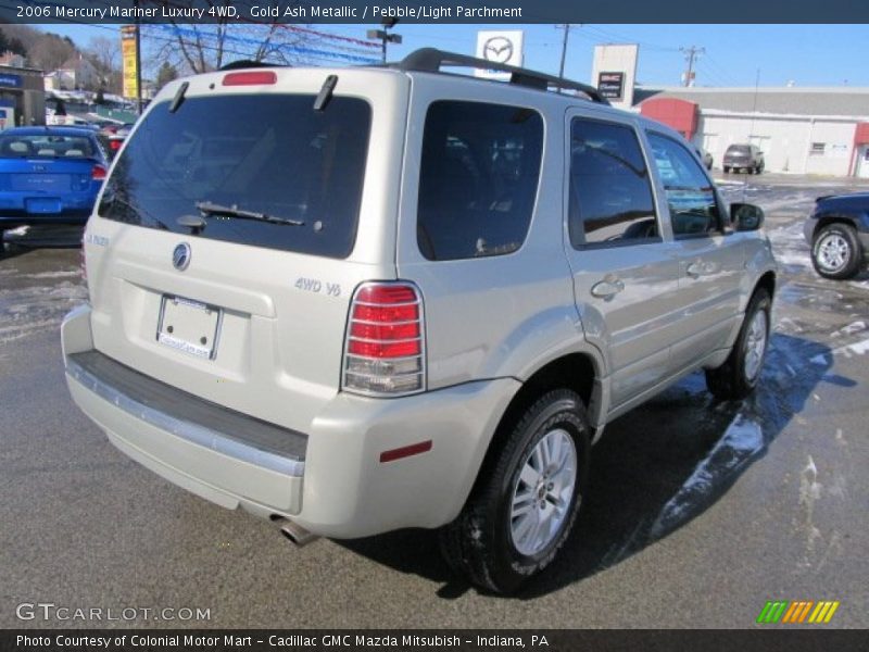 Gold Ash Metallic / Pebble/Light Parchment 2006 Mercury Mariner Luxury 4WD