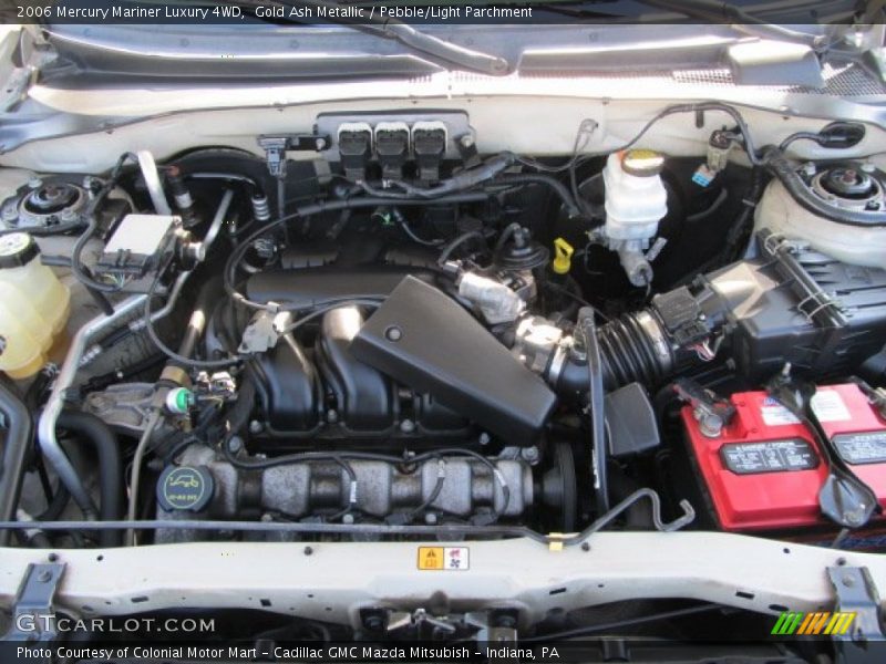 Gold Ash Metallic / Pebble/Light Parchment 2006 Mercury Mariner Luxury 4WD