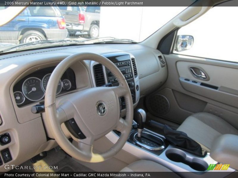 Gold Ash Metallic / Pebble/Light Parchment 2006 Mercury Mariner Luxury 4WD