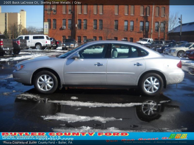 Sterling Silver Metallic / Gray 2005 Buick LaCrosse CX