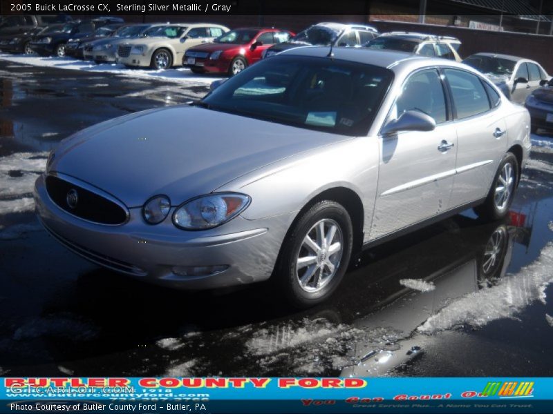 Sterling Silver Metallic / Gray 2005 Buick LaCrosse CX