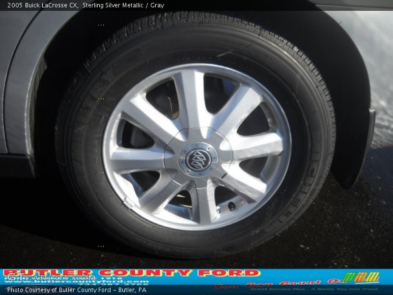 Sterling Silver Metallic / Gray 2005 Buick LaCrosse CX