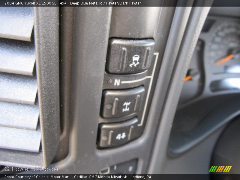 Deep Blue Metallic / Pewter/Dark Pewter 2004 GMC Yukon XL 1500 SLT 4x4