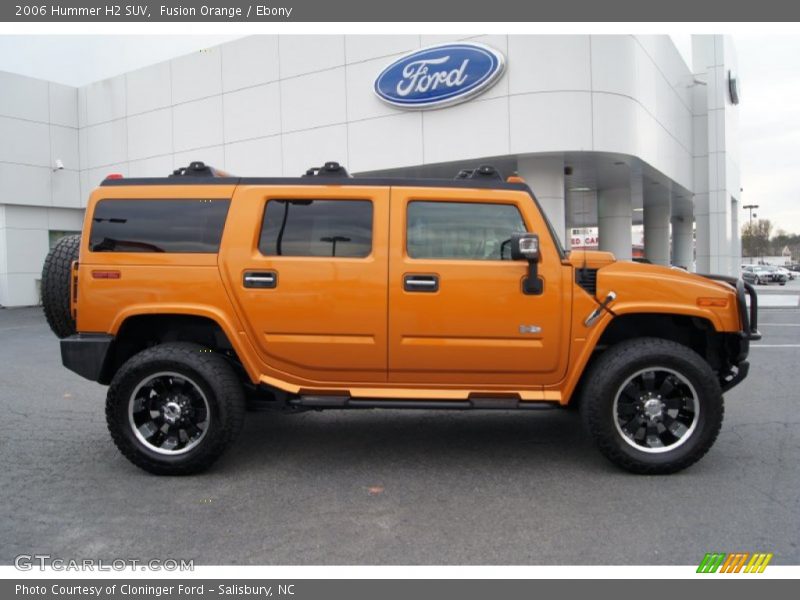  2006 H2 SUV Fusion Orange