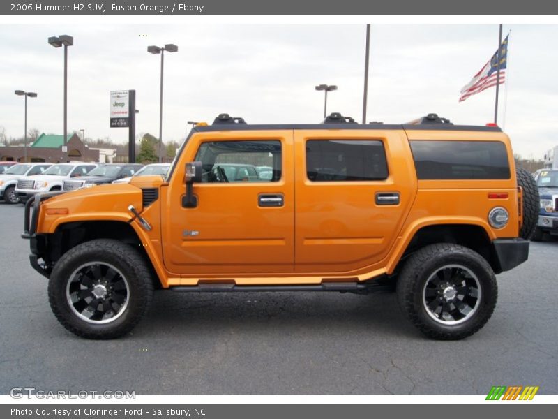  2006 H2 SUV Fusion Orange