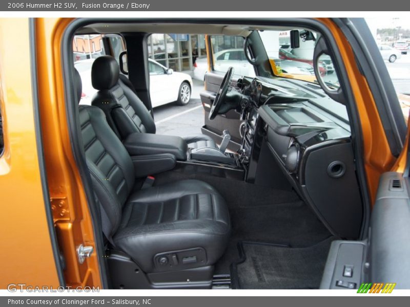 Fusion Orange / Ebony 2006 Hummer H2 SUV