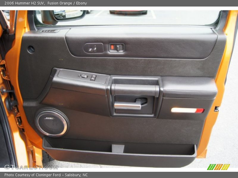 Fusion Orange / Ebony 2006 Hummer H2 SUV