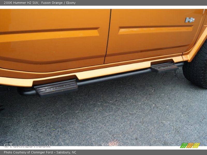 Fusion Orange / Ebony 2006 Hummer H2 SUV