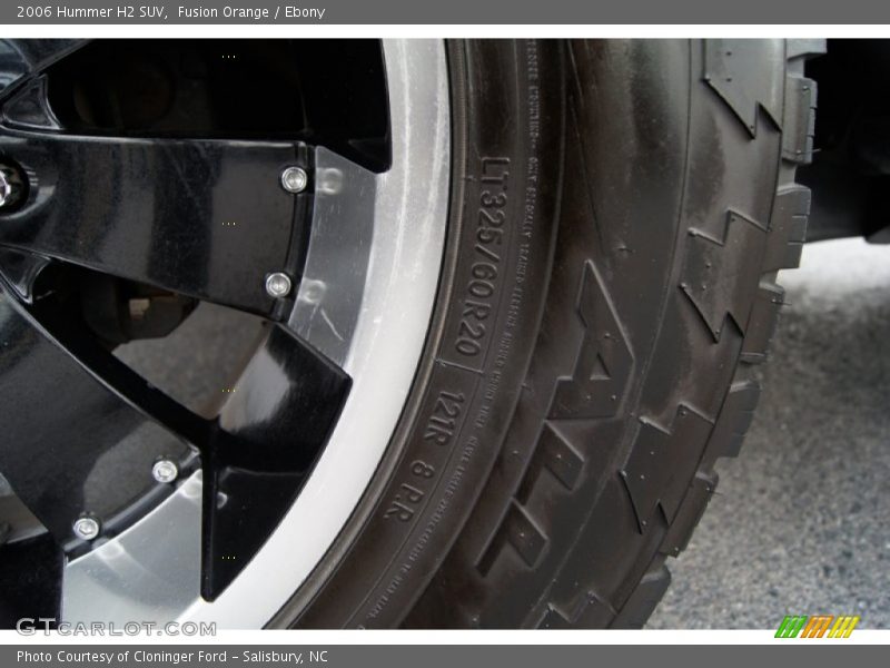 Fusion Orange / Ebony 2006 Hummer H2 SUV