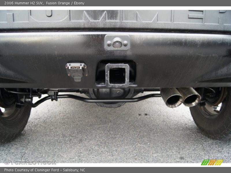 Fusion Orange / Ebony 2006 Hummer H2 SUV