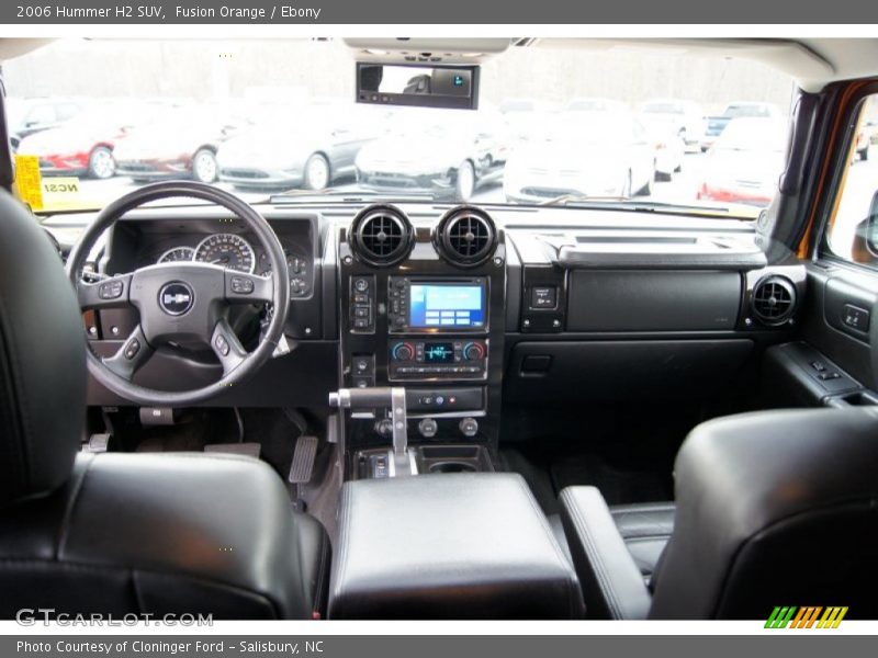 Dashboard of 2006 H2 SUV