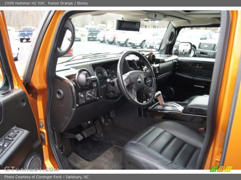 Fusion Orange / Ebony 2006 Hummer H2 SUV