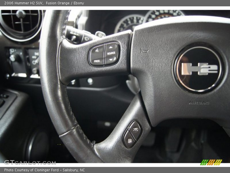 Fusion Orange / Ebony 2006 Hummer H2 SUV