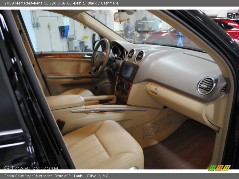 Black / Cashmere 2009 Mercedes-Benz GL 320 BlueTEC 4Matic