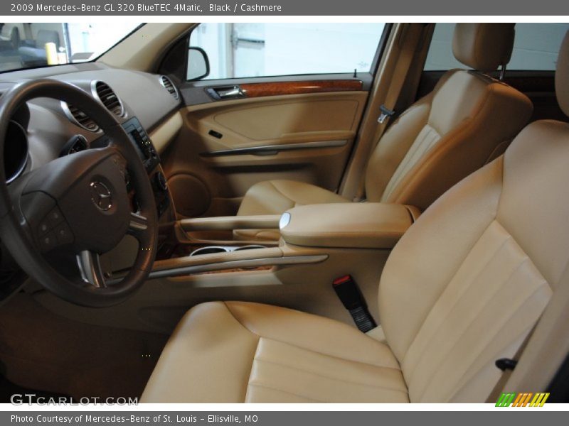 Black / Cashmere 2009 Mercedes-Benz GL 320 BlueTEC 4Matic