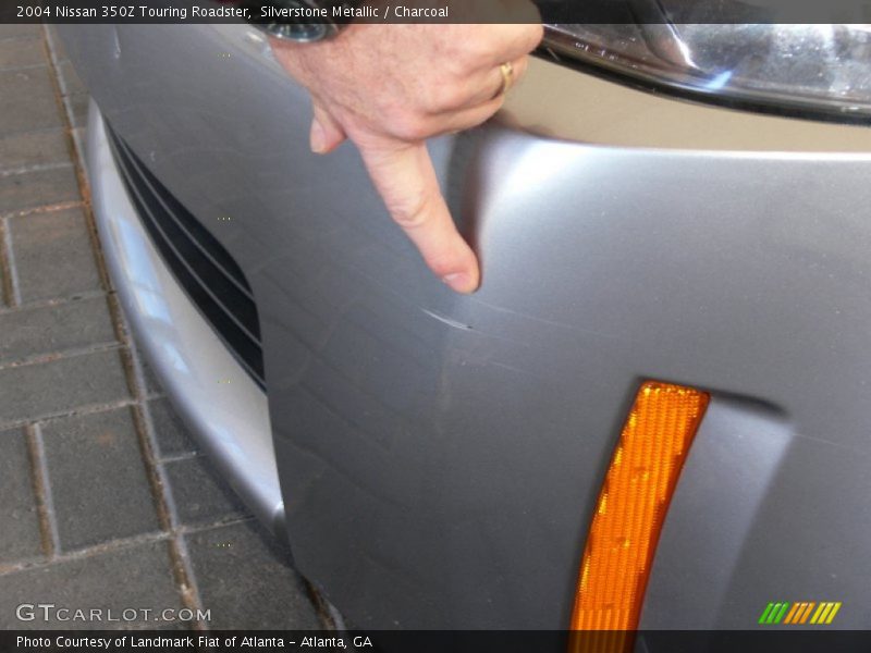 Silverstone Metallic / Charcoal 2004 Nissan 350Z Touring Roadster