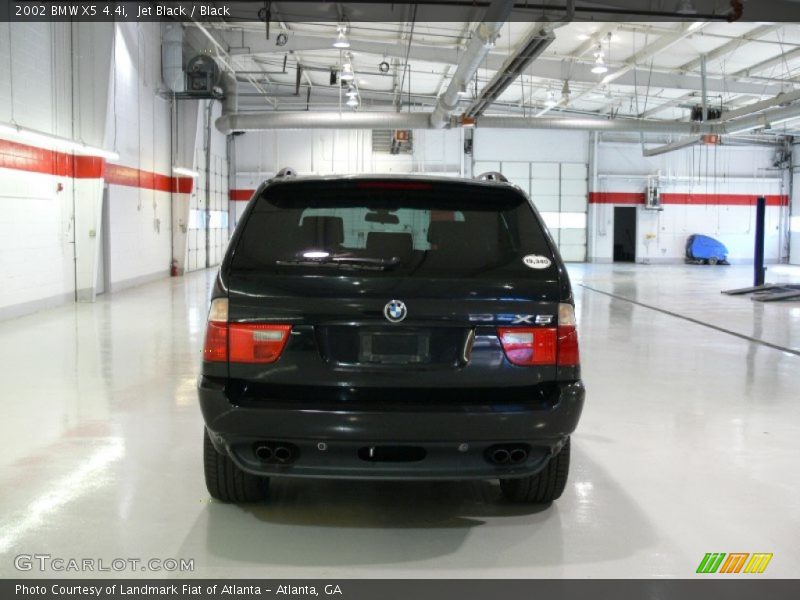 Jet Black / Black 2002 BMW X5 4.4i