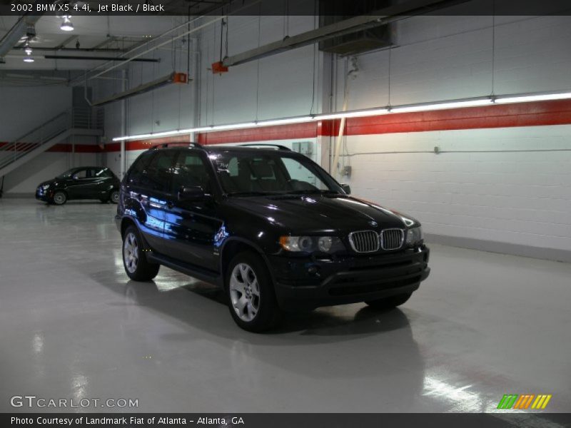 Jet Black / Black 2002 BMW X5 4.4i