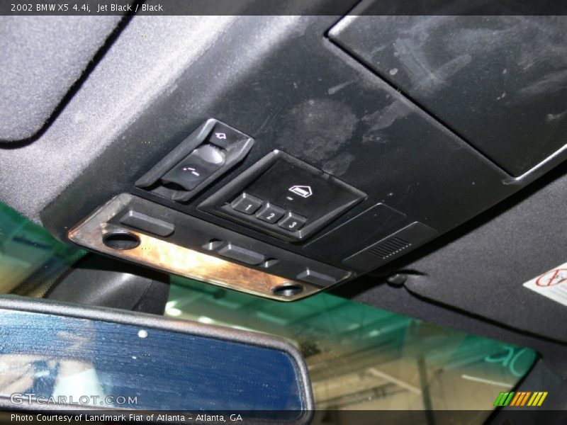 Jet Black / Black 2002 BMW X5 4.4i