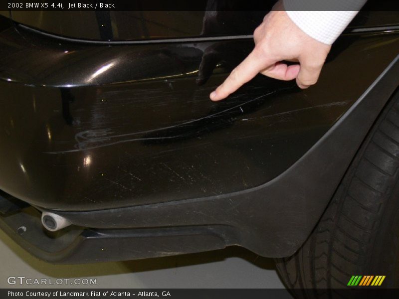 Jet Black / Black 2002 BMW X5 4.4i