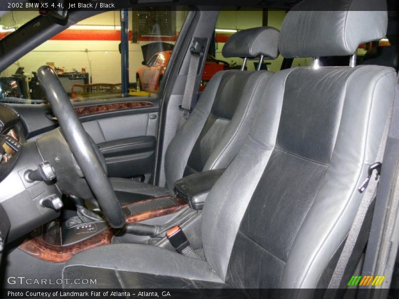Jet Black / Black 2002 BMW X5 4.4i
