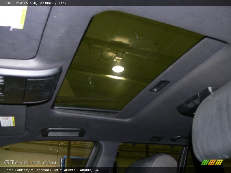 Jet Black / Black 2002 BMW X5 4.4i