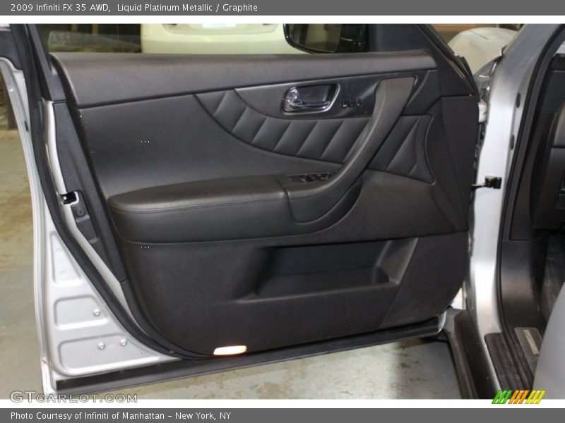 Liquid Platinum Metallic / Graphite 2009 Infiniti FX 35 AWD