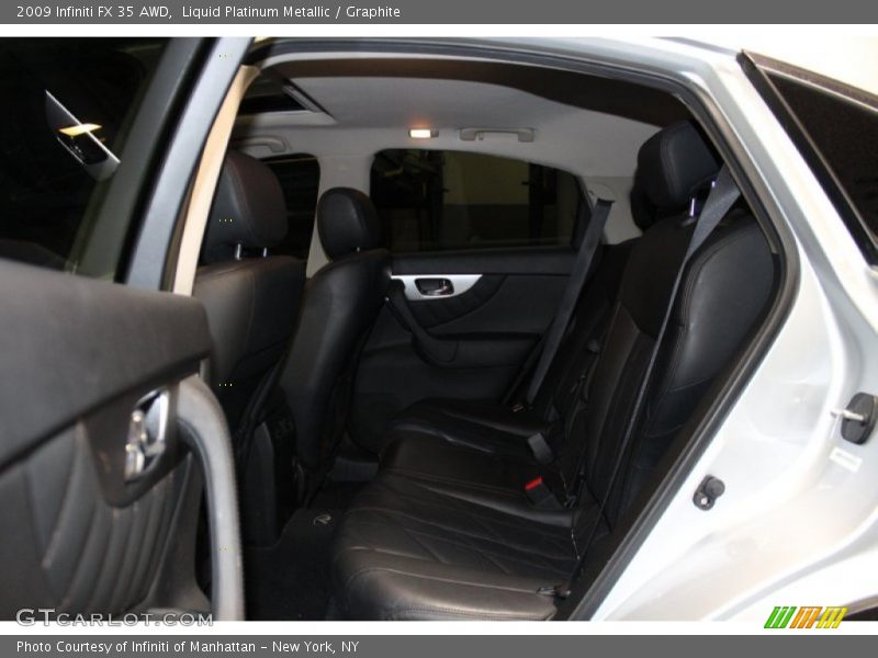 Liquid Platinum Metallic / Graphite 2009 Infiniti FX 35 AWD