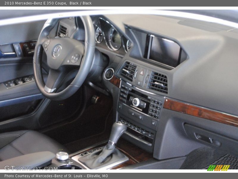 Black / Black 2010 Mercedes-Benz E 350 Coupe