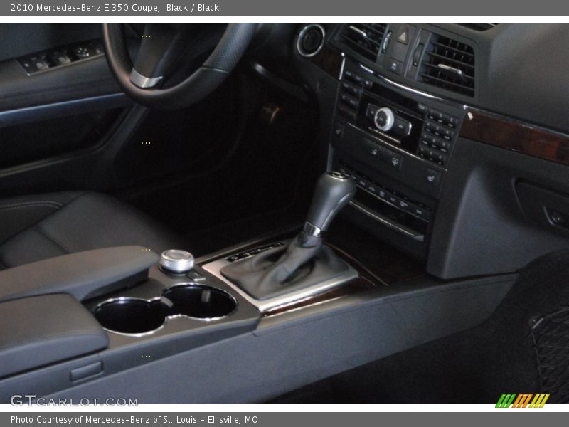 Black / Black 2010 Mercedes-Benz E 350 Coupe