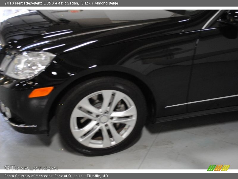 Black / Almond Beige 2010 Mercedes-Benz E 350 4Matic Sedan