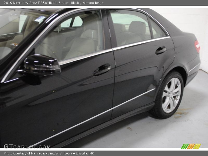 Black / Almond Beige 2010 Mercedes-Benz E 350 4Matic Sedan