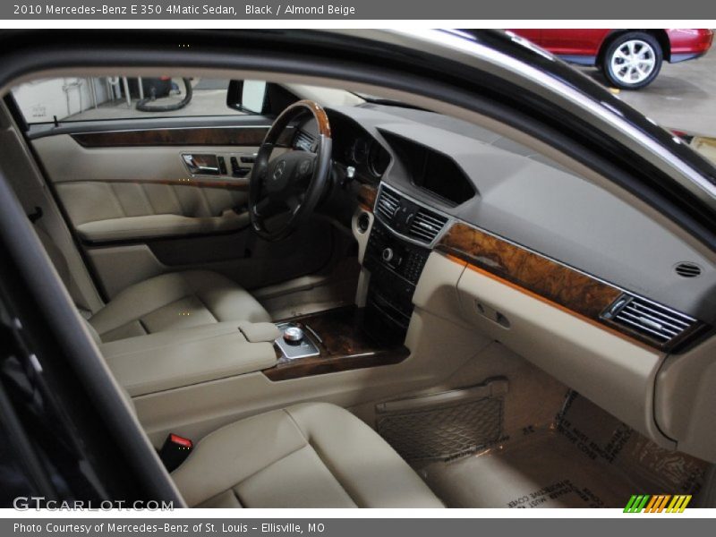 Black / Almond Beige 2010 Mercedes-Benz E 350 4Matic Sedan