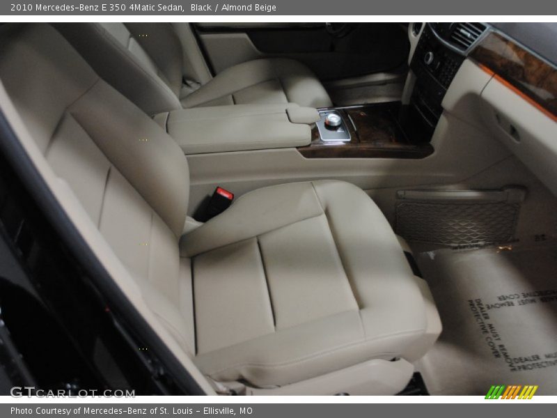 Black / Almond Beige 2010 Mercedes-Benz E 350 4Matic Sedan