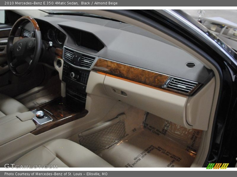 Black / Almond Beige 2010 Mercedes-Benz E 350 4Matic Sedan