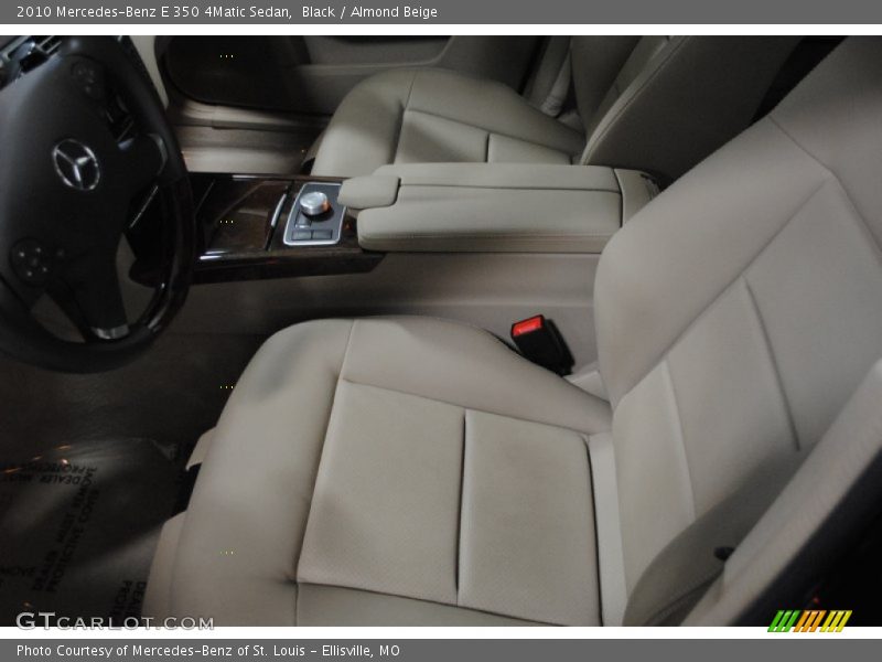 Black / Almond Beige 2010 Mercedes-Benz E 350 4Matic Sedan
