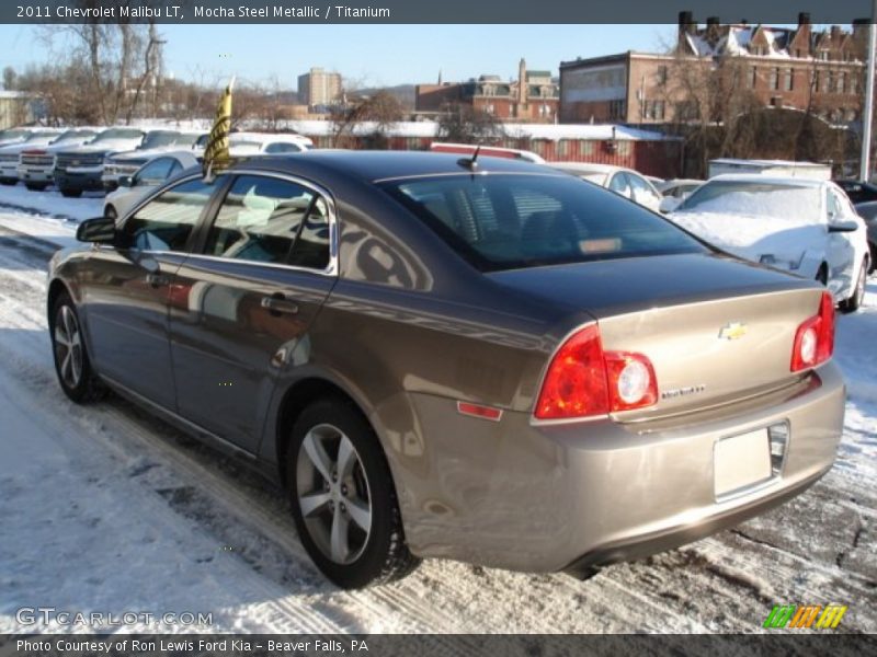 Mocha Steel Metallic / Titanium 2011 Chevrolet Malibu LT
