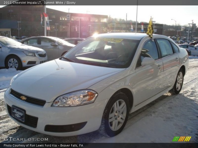 Summit White / Ebony 2011 Chevrolet Impala LT