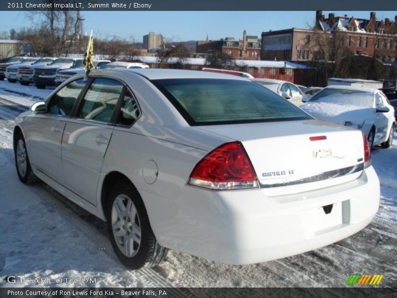 Summit White / Ebony 2011 Chevrolet Impala LT