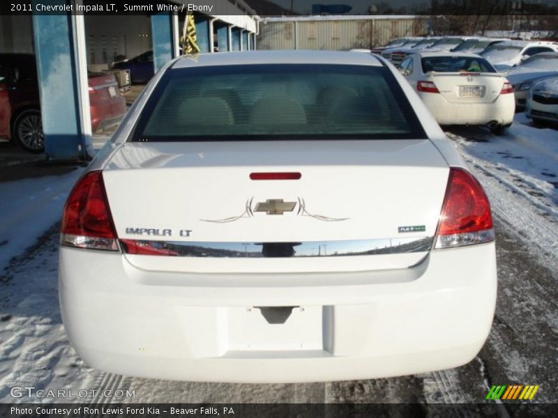Summit White / Ebony 2011 Chevrolet Impala LT