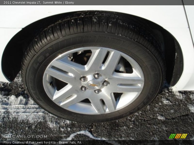 Summit White / Ebony 2011 Chevrolet Impala LT