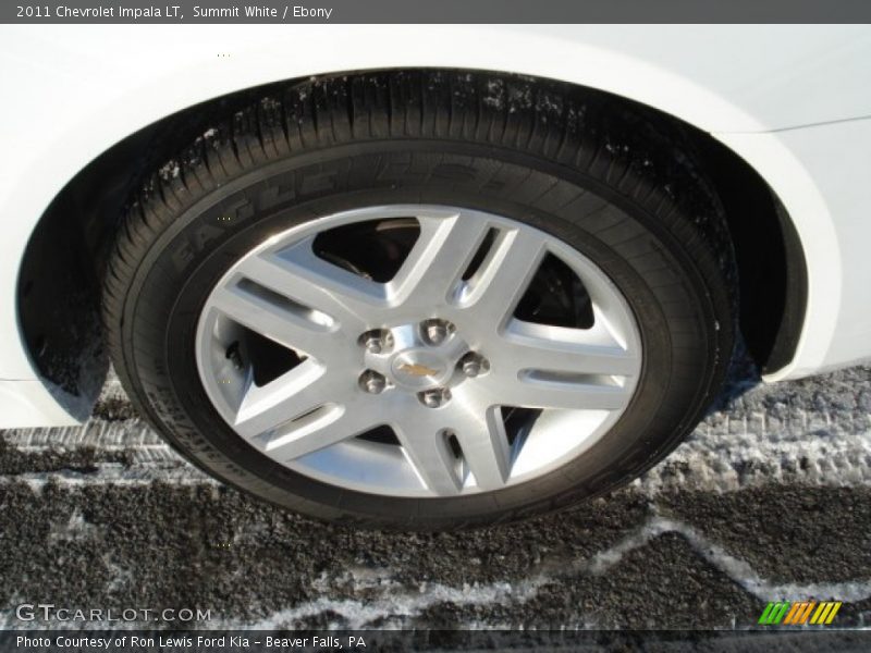 Summit White / Ebony 2011 Chevrolet Impala LT