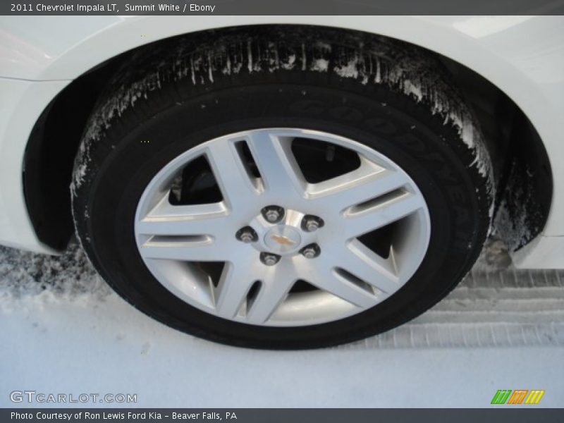 Summit White / Ebony 2011 Chevrolet Impala LT